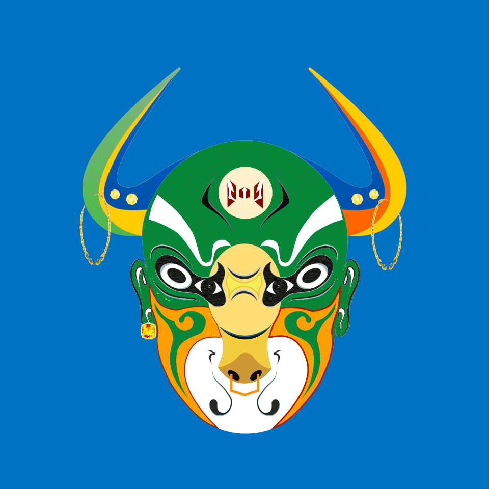 Mask 【Bull】- 08