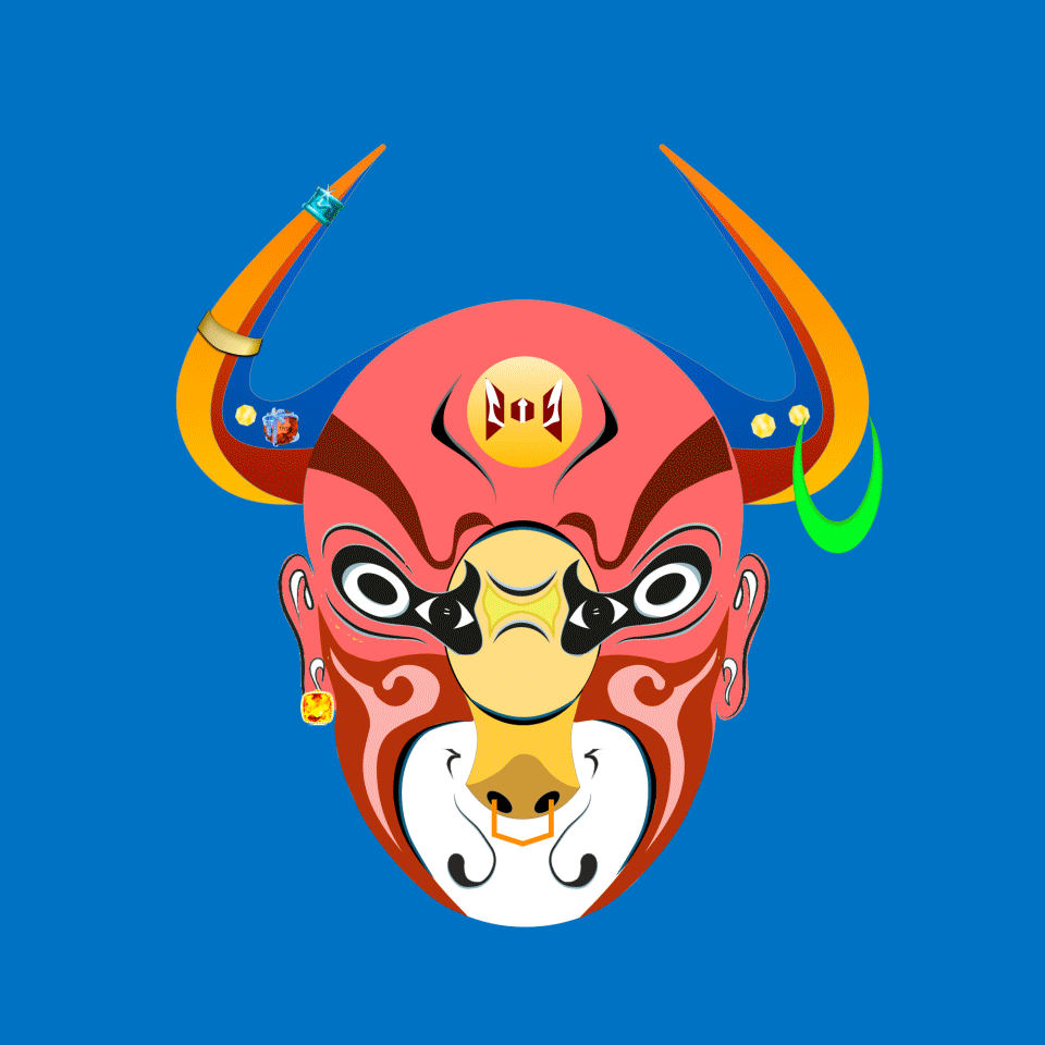 Mask 【Bull】- 04
