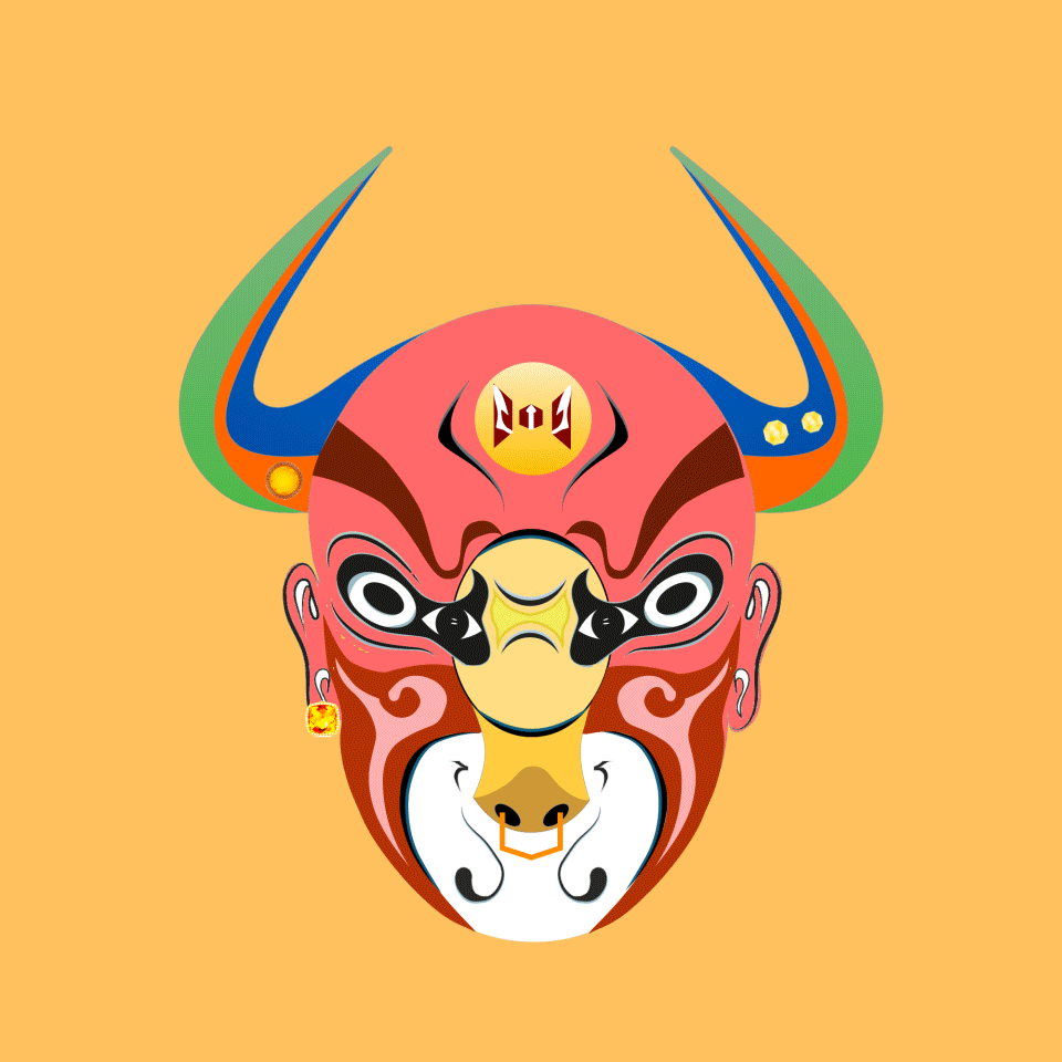 Mask 【Bull】- 01