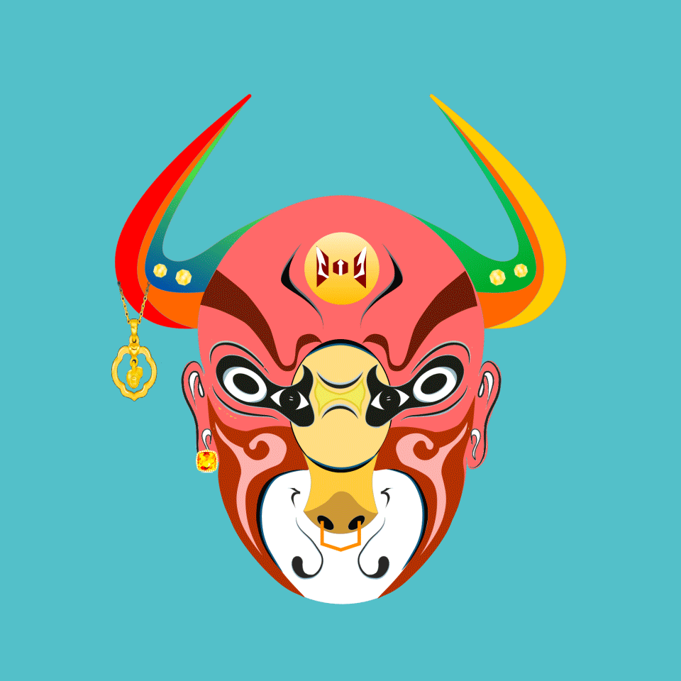 Mask 【Bull】- 10