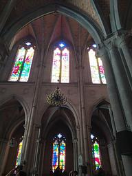 广州圣心大教堂室内Inside the Sacred Heart Cathedral